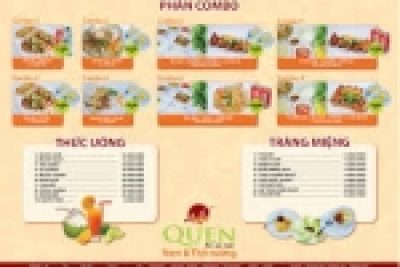 Thực đơn tuần năm học 2016 – 2017 trường Mầm Non Ánh Dương